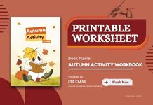 Fun Autumn Activity for Kids Printable Worksheet Autumn Activity For Kids